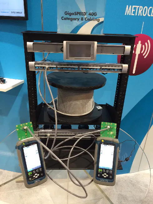 Commscope Case CommScope brief recaps Category 8 twisted-pair cabling use cases ...