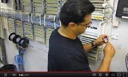 Alberto Luna, shown here terminating a UTP cable, was named 2012 Cabling Icon. Alberto Luna, shown here terminating a UTP cable, was named 2012 Cabling Icon.