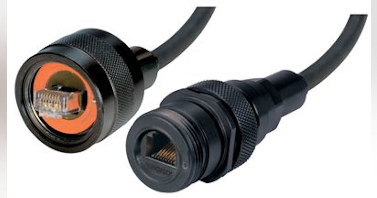 IP68 RJ45 cable assemblies for industrial and military applications ...