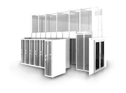 Chatsworth Products Inc.'s Frame Supported Hot Aisle Containment Solution Chatsworth Products Inc.'s Frame Supported Hot Aisle Containment Solution