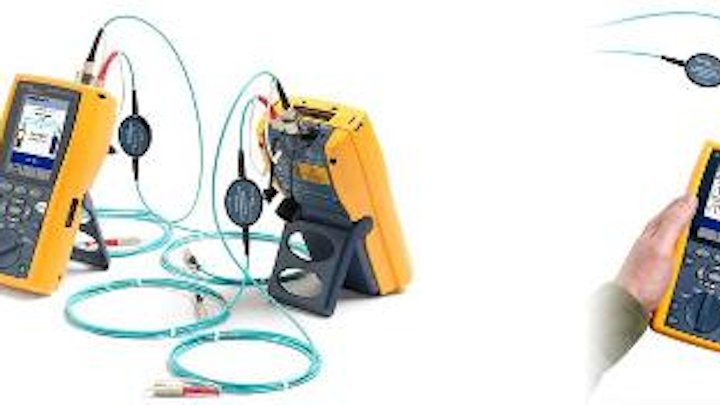 The DTX-EFM2 Encircled Flux Multimode Fiber Modules turn Fluke Networks' DTX CableAnalyzer into an EF-compliant optical-loss test set.