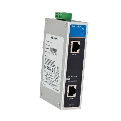 Moxa&apos;s INJ-24A can transmit 60W to a PoE powered device.