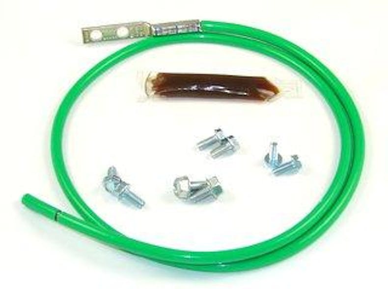 PDU Cables&apos; ground bonding kits include custom lengths and multiple lug options.