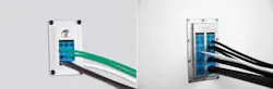 The ComSeal LW (left) and ComSeal AISI 316 (right) are the newest additions to Roxtec's cable entry product line.