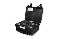 trans data elektronik's IP65-rated case protects the fiber-optic cables used during OTDR testing. trans data elektronik's IP65-rated case protects the fiber-optic cables used during OTDR testing.