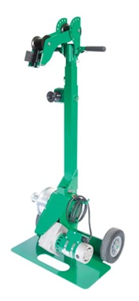 Greenlee&apos;s G3 Tugger Cable Puller has a 25 percent stronger continuous pull load, pulls cable 20 percent faster, and sets up 3 times quicker than other light cable pullers, the company says.