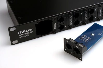 The SurgeGate Modular Rack Mount Surge Protector from ITW Linx