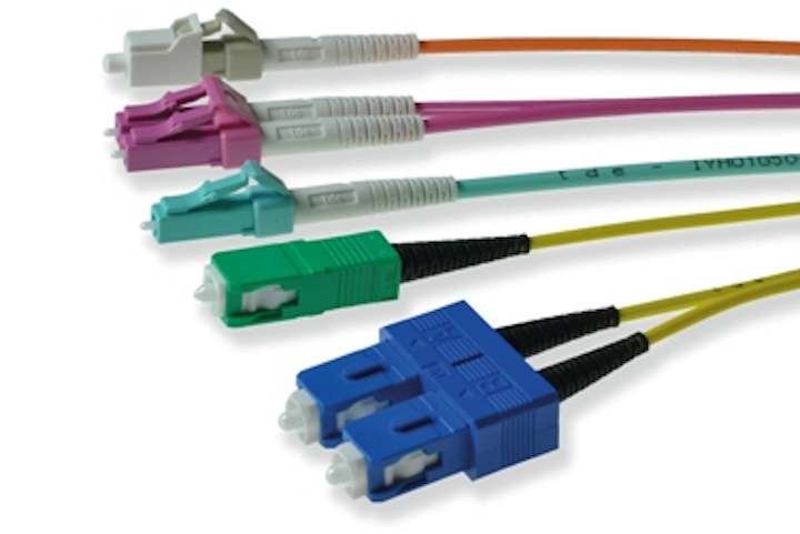 tde's new LC and SC fiber-optic connectors feature low-tolerance premium ferrules to minimize insertion and return loss.