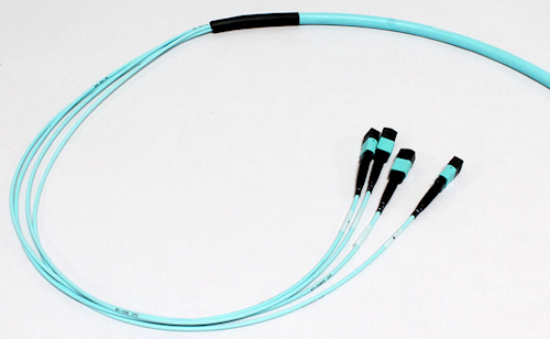The trunk cables in Opticonx's P3Link Xtreme preterminated cabling system include bend-insensitive multimode fiber.