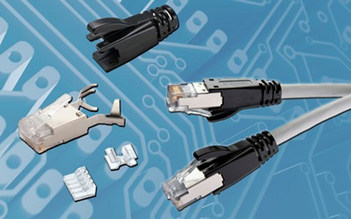 Bel Stewart Beefs Up Rj45 Plugs For Large Diameter Cat 6a Horizontal Cabling Cabling Installation Maintenance