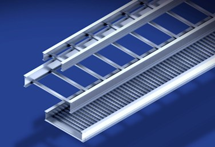 Itray from Legrand features an optimized rail design that allows midspan splicing while maintaining full NEMA load class.