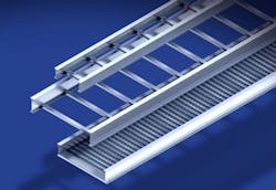 Itray from Legrand features an optimized rail design that allows midspan splicing while maintaining full NEMA load class. Itray from Legrand features an optimized rail design that allows midspan splicing while maintaining full NEMA load class.