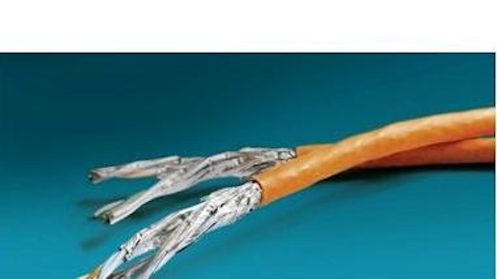 Datwyler's CU 8203 4P cable comprises S/FTP construction and 23-AWG conductors. The company says it complies with the anticipated requirements of ISO/IEC's Category 8.2 performance.