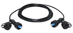 LC-to-LC duplex ruggedized fiber jumpers from Cables Unlimited are IP-66/67 rated and contain Corning FREEDM ONE cable. LC-to-LC duplex ruggedized fiber jumpers from Cables Unlimited are IP-66/67 rated and contain Corning FREEDM ONE cable.