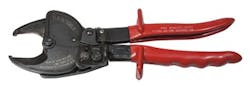 The Open Jaw Cable Cutter from Klein Tools has front-loading jaws that can wrap around cable in tight spaces, the company says. The Open Jaw Cable Cutter from Klein Tools has front-loading jaws that can wrap around cable in tight spaces, the company says.