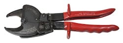 The Open Jaw Cable Cutter from Klein Tools has front-loading jaws that can wrap around cable in tight spaces, the company says.