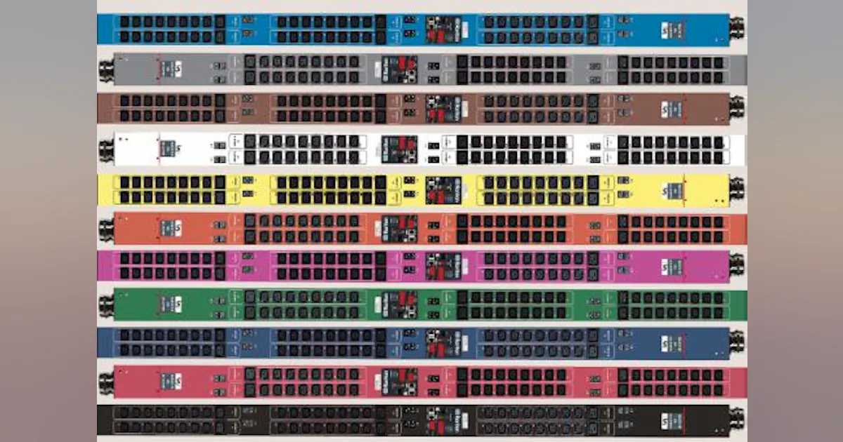 Data Center Rack Pdu Color Raritan adds 10 new colors for data center rack PDUs | Cabling ...