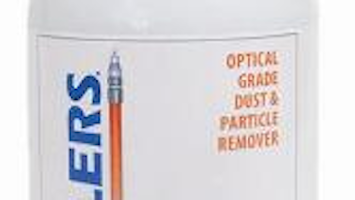 Sticklers Optical Grade Dust and Particle Remover was introduced at ECOC, along with Sticklers' CleanStixx S16 connector cleaning stick.