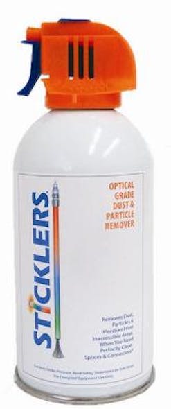 Sticklers Optical Grade Dust and Particle Remover was introduced at ECOC, along with Sticklers&apos; CleanStixx S16 connector cleaning stick.