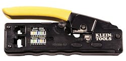 The Compact Ratcheting Modular Crimper from Klein Tools The Compact Ratcheting Modular Crimper from Klein Tools