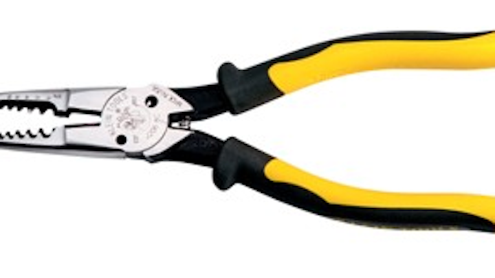 Klein Tools' All-Purpose Pliers can strip, cut and loop 8-16 AWG solid and 10-18 AWG stranded wire.
