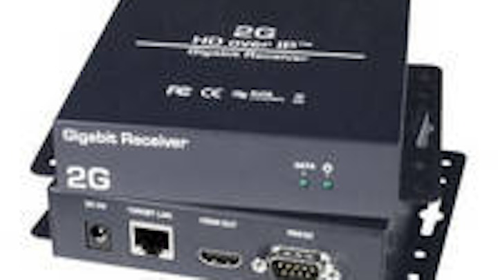 NTI's HDMI-over-Gigabit IP extender multicasts digital AV signals