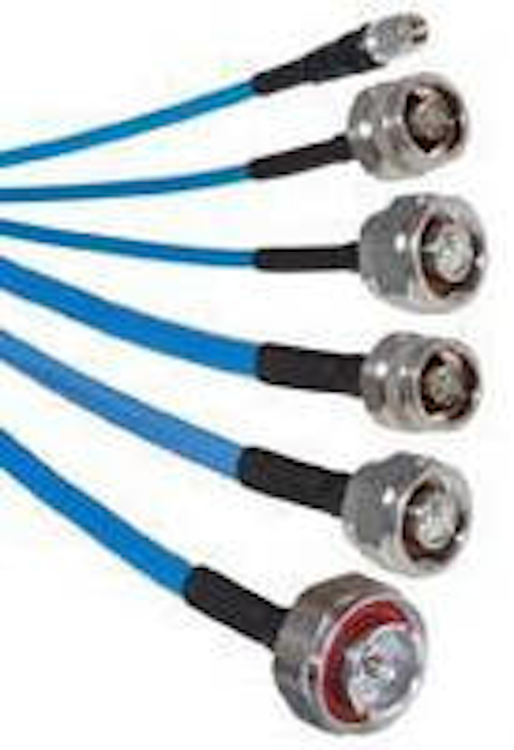 Coaxial cable assemblies for inbuilding DAS applications Cabling