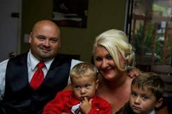 The Pearl family of Citrus Heights, CA (from left): Brian, Jaxon, Danielle and Cole. The Pearl family of Citrus Heights, CA (from left): Brian, Jaxon, Danielle and Cole.