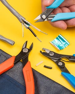 Xuron Corporation's TK2300 toolkit features a precision scissor, Maxi-Shear and wire stripper/cutter. Xuron Corporation's TK2300 toolkit features a precision scissor, Maxi-Shear and wire stripper/cutter.