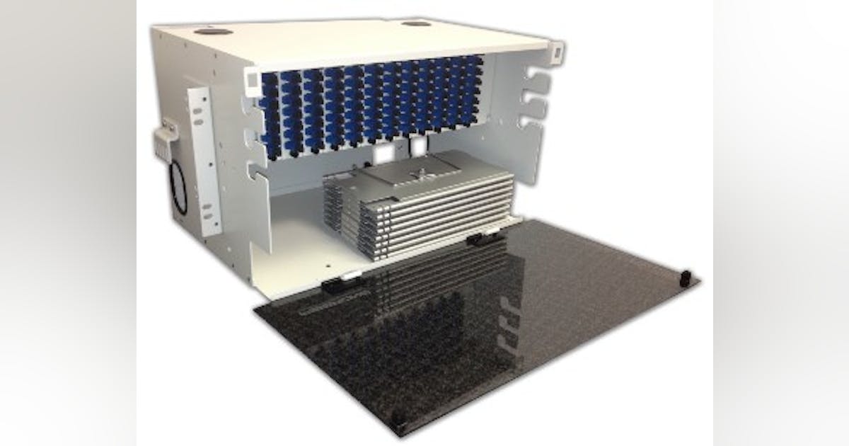 Rack-mount fiber distribution panel | Cabling Installation & Maintenance