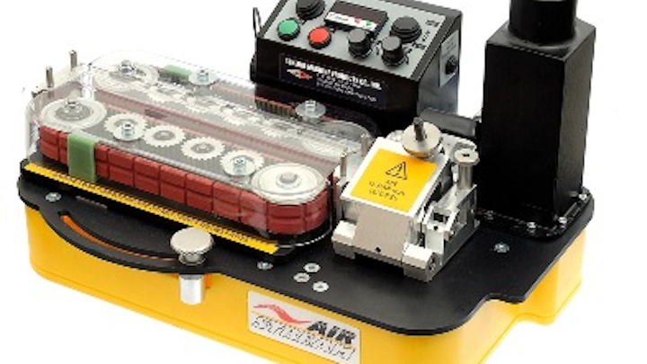 General Machine Products' AirStream Cable Blowing Machine enables installers to push micro fiber cable through micro duct at a rate of up to 260 feet per minute. Blowing as a form of fiber optic cable installation is rising in popularity.