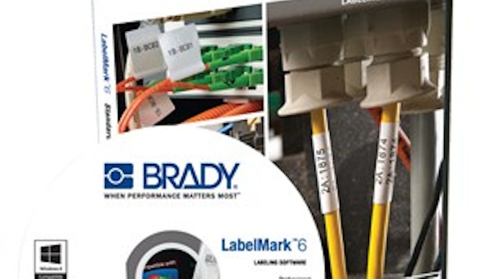 LabelMark 6.1 is the latest network cable labeling software from Brady. The new update adds a breaker box application, import capabilities, and multiple languages to the labeling-making technology.