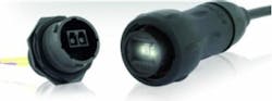 Soriau's UTS LC fiber-optic connector is IP68/IP69K rated, features a one-third-turn bayonet lock, and requires no special tools to install, its manufacturer says. Additionally, the fiber-optic connector's shell protects the fibers within from damage or breakage. Soriau's UTS LC fiber-optic connector is IP68/IP69K rated, features a one-third-turn bayonet lock, and requires no special tools to install, its manufacturer says. Additionally, the fiber-optic connector's shell protects the fibers within from damage or breakage.