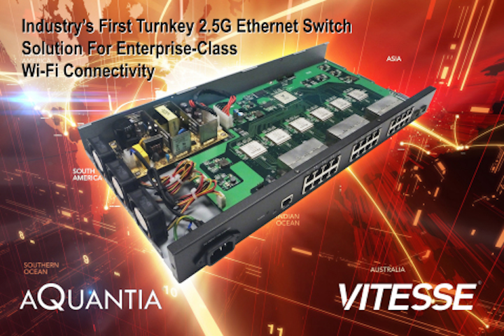 2.5G Ethernet switch drives 'Wave 2' 802.11ac AP backhaul above 1G for enterprise Wi-Fi