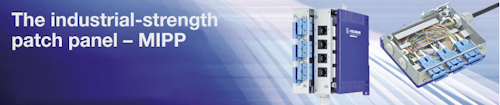 For structured fiber, copper, combo cabling management, Belden launches Modular Industrial Patch Panel (MIPP) products