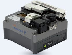 Preparation for fiber splicing is more efficient with Multipack F, according to America Ilsintech. Multipack F is a single tool that includes a thermal stripper, cleaner bottle, precision cleaver and sleeve oven. It also includes a power meter and a visual fault locator. Preparation for fiber splicing is more efficient with Multipack F, according to America Ilsintech. Multipack F is a single tool that includes a thermal stripper, cleaner bottle, precision cleaver and sleeve oven. It also includes a power meter and a visual fault locator.