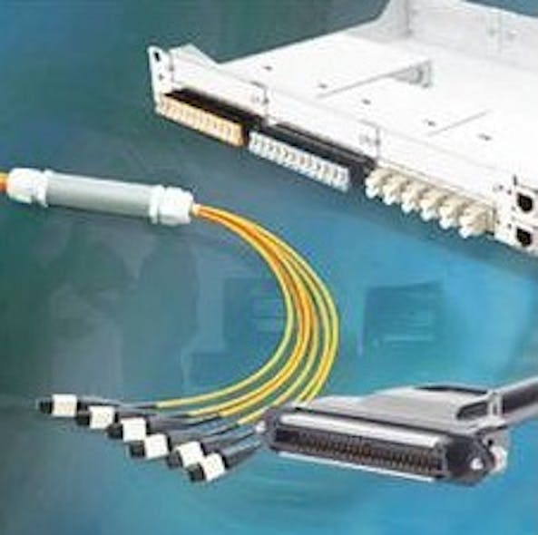 Shown here is Datwyler&apos;s MHD - Modular High Density - data center cabling system. The company recently made several updates to its data center solution, including new construction materials and colors, as well as new fiber-optic connectivity options.