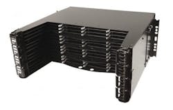 4U LightStack Ultra High-Density Fiber System is Siemon&apos;s latest addition to its LightHouse Advanced Fiber Optic Cabling Solutions. 4U LightStack houses 576 LC fibers or 3456 MPO/MTP fibers in four rack units.