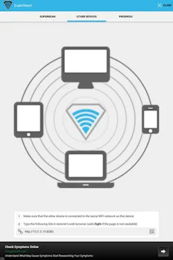 Non-network mobile application bypasses cloud, enables direct file sharing between devices Non-network mobile application bypasses cloud, enables direct file sharing between devices