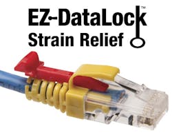 Platinum Tools' new EZ-DataLock design prevents accidental/malicious cable disconnects Platinum Tools' new EZ-DataLock design prevents accidental/malicious cable disconnects