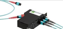 Leviton's Opt-X Unity is a 24-fiber connectivity system that the company says will carry data center managers through several speed migrations, not just the next one. Leviton's Opt-X Unity is a 24-fiber connectivity system that the company says will carry data center managers through several speed migrations, not just the next one.
