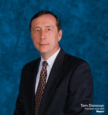 Panduit appoints Tom Donovan as new president and CEO