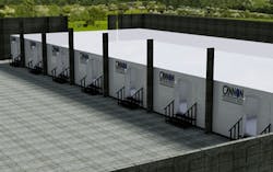 Modular data centers, including these offered by Cannon T4 and all other containerized and modular data center facilities, will account for a mere 1 percent of global data center IT load in 2015, IHS says. That 'measly' 1 percent, as IHS analyst Liz Cruz characterizes it, 'ends up being an annual market worth almost three-quarters of a billion dollars,' Cruz said. Modular data centers, including these offered by Cannon T4 and all other containerized and modular data center facilities, will account for a mere 1 percent of global data center IT load in 2015, IHS says. That 'measly' 1 percent, as IHS analyst Liz Cruz characterizes it, 'ends up being an annual market worth almost three-quarters of a billion dollars,' Cruz said.