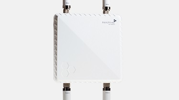 Aerohive's new wireless AP enables outdoor 802.11ac Gigabit Wi-Fi
