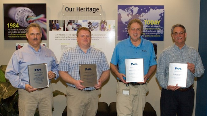 AFL awarded new patents for fiber-optic cable and connectivity, testing