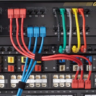 Black Box&apos;s ETL-verified Category 6A cabling channel is rated to 650 MHz and features LockPort boots, which give users the ability to lock network ports.