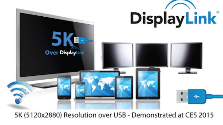 DisplayLink demos 5K display connectivity over single USB cable