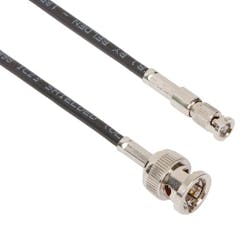 Amphenol RF introduced more than 200 preconfigured cable assembly configurations. The cable assemblies are available with BND, HD-BNC and 1.0/2.3 coaxial interfaces and cable types Belden 1505A, 1694A and 1855A.