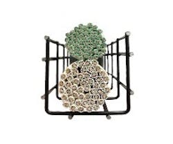 Belden explains that its 10GXS Category 6A cable (green, top) has, among other characteristics, as much as a 25-percent smaller diameter than other Category 6A cables (bottom, white), which saves both space and weight in cabling pathways. Belden explains that its 10GXS Category 6A cable (green, top) has, among other characteristics, as much as a 25-percent smaller diameter than other Category 6A cables (bottom, white), which saves both space and weight in cabling pathways.