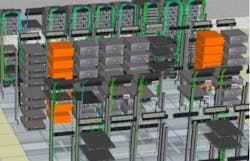 This screen capture from the iTRACS DCIM 4.1 SimpleView interface indicates its ability to let users view, manage, and interact with the data center's physical ecosystem. This screen capture from the iTRACS DCIM 4.1 SimpleView interface indicates its ability to let users view, manage, and interact with the data center's physical ecosystem.